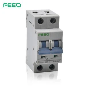 2P   63A   DC   Mini   Isolator   Switch